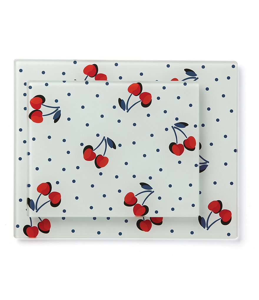 kate spade new york Cherry Dot Prep Board 2-Piece Set