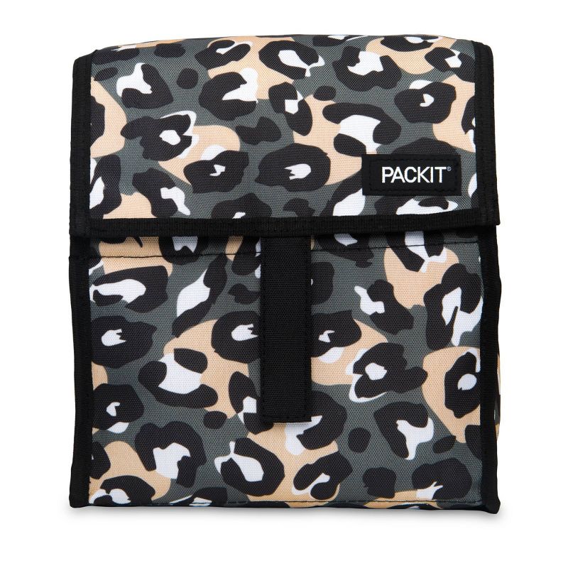 Packit Freezable Lunch Bag - Wild Leopard Gray