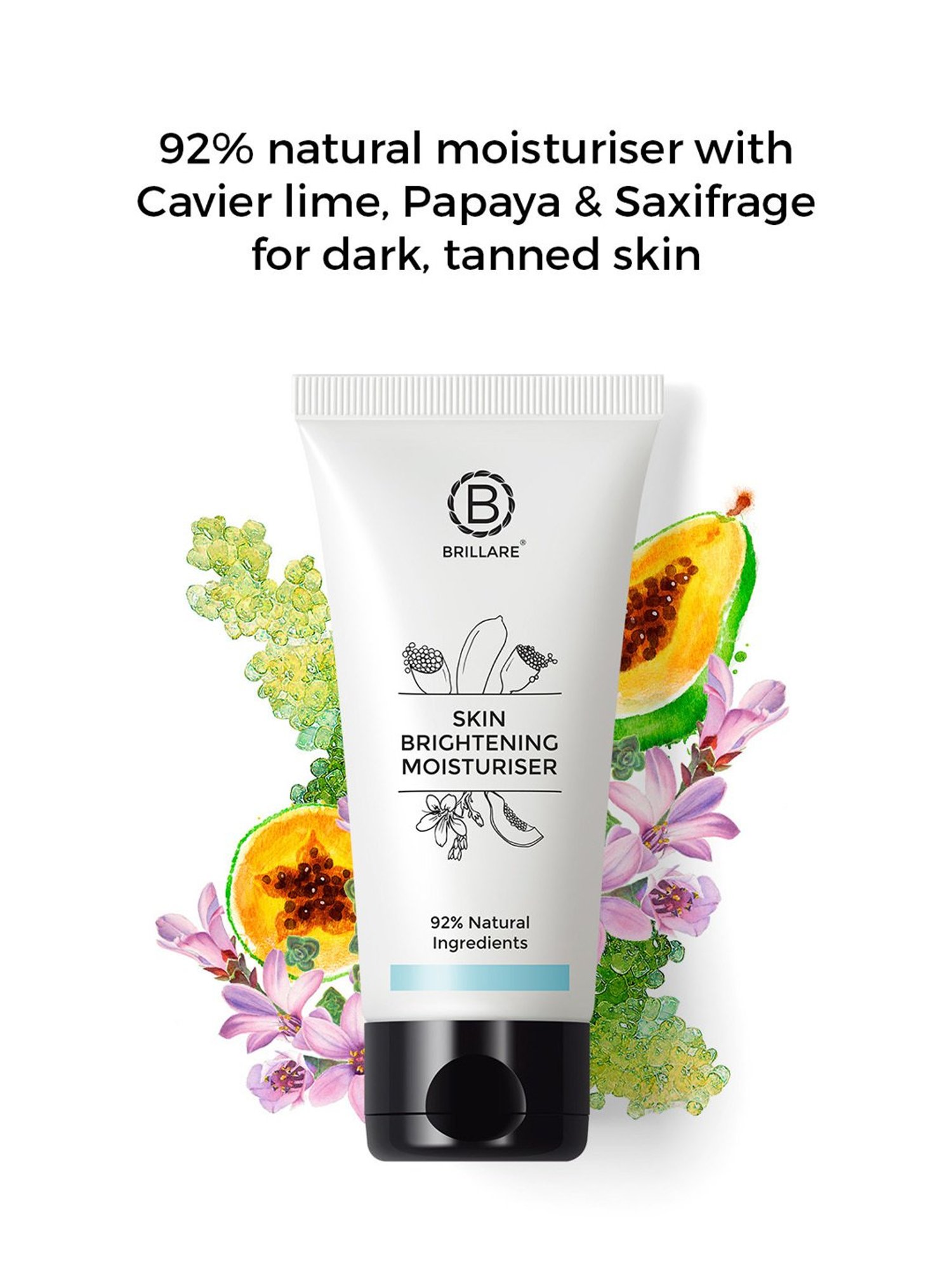 Brillare Skin Brightening Moisturiser for Reducing Pigmentation - 50 ml