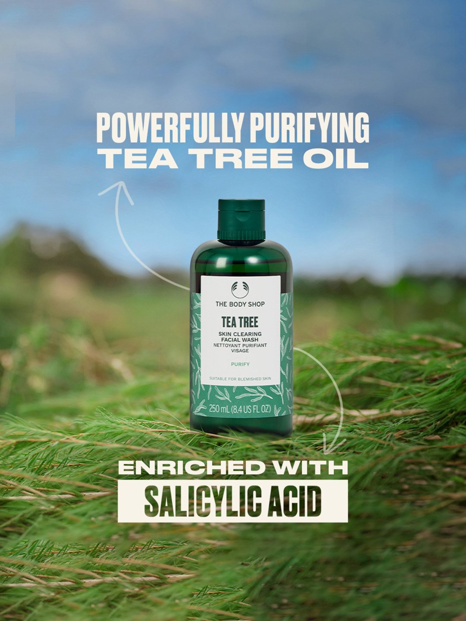 The Body Shop Tea Tree Skin Clearing Facial Wash - 250 ml