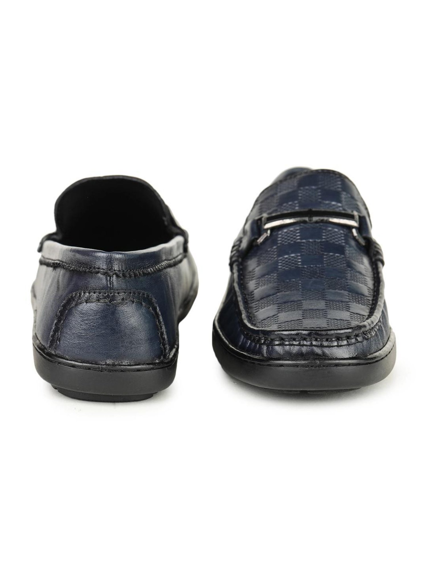 Britmen Men's Blue Casual Loafers