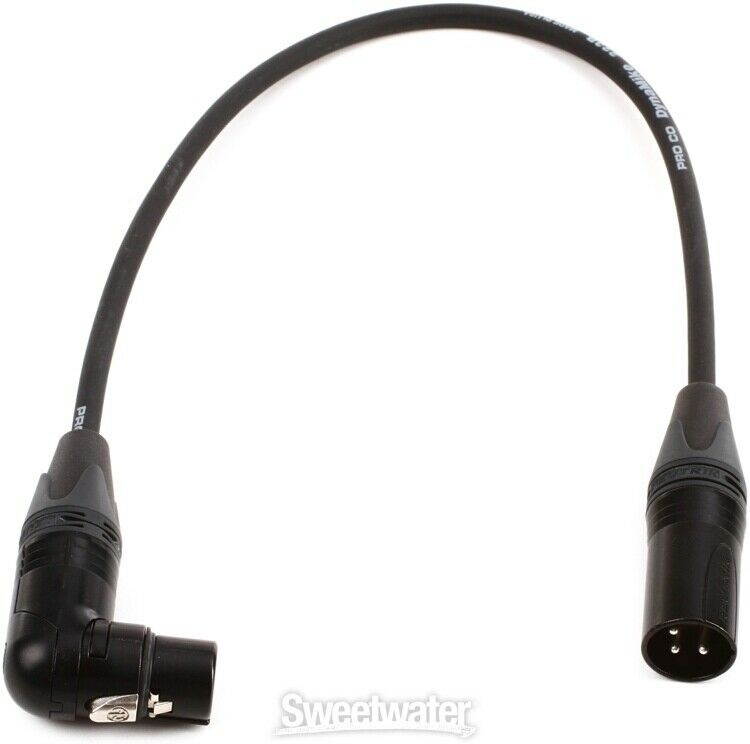Pro Co MFRC-1.5 MasterMIKE Microphone Cable with Right-angled XLR Female End -