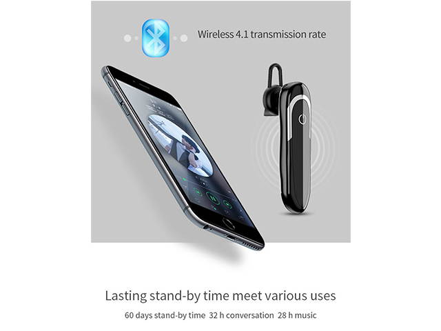 AutofeelSunriseoffice Bluetooth Earphone Headset Wireless Headphone With Mic 3D Bass Stereo Sport Earbuds Mini Handfree For Mobile Phone iPhone Xiaomi Samsung Oppo