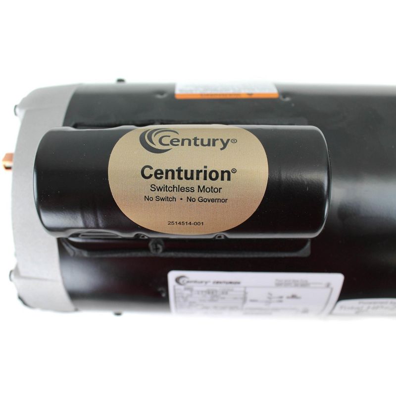 A.O. Smith Century B855 Up Rated 2.0 HP 3450 RPM Single Speed Pool Pump Motor