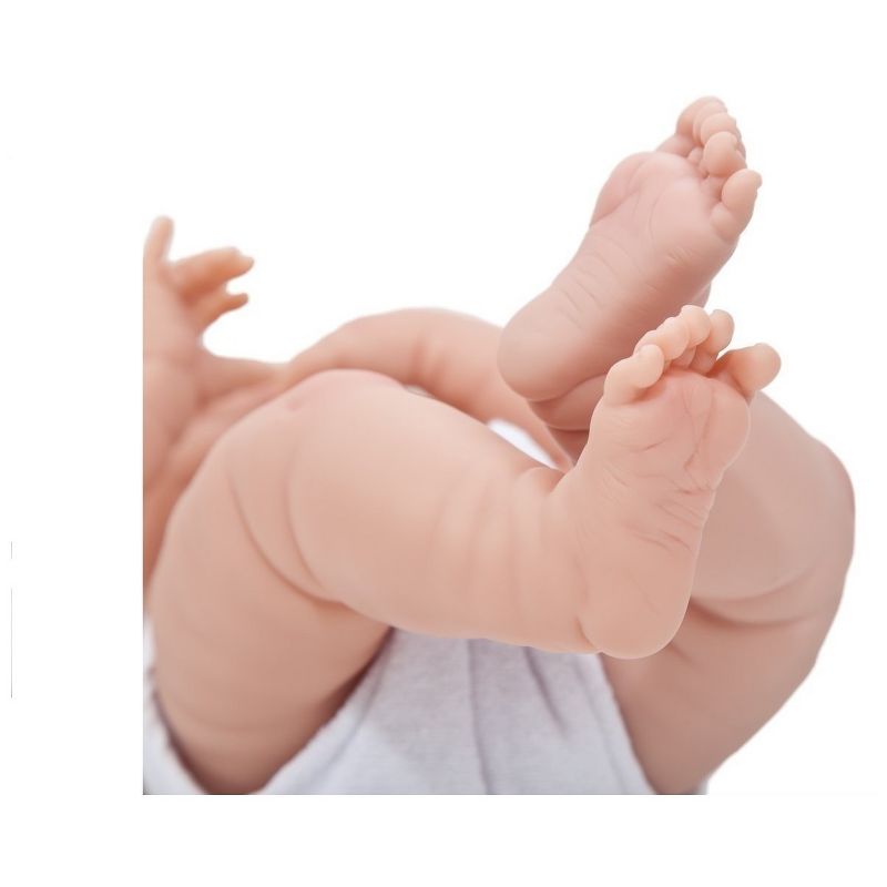 JC Toys La Newborn 14" Baby Doll 8pc Set - Blue