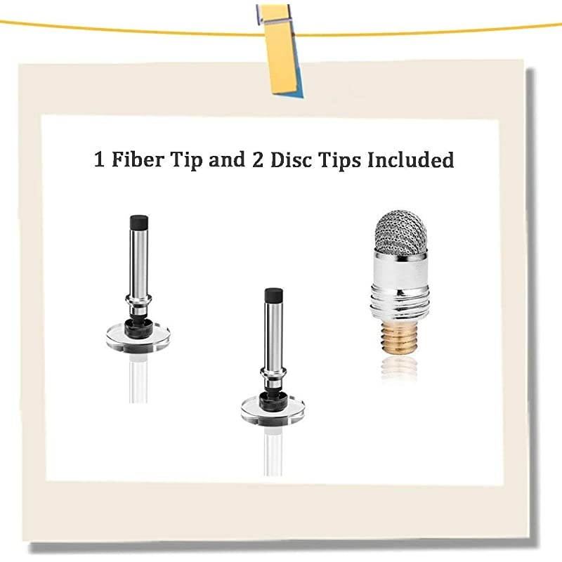 Capacitive Stylus PenDisc and Fiber Tip 2in1 Series High Sensitivity and PrecisionStylus for iPadiPhone and Other Touch Screens Devices Black