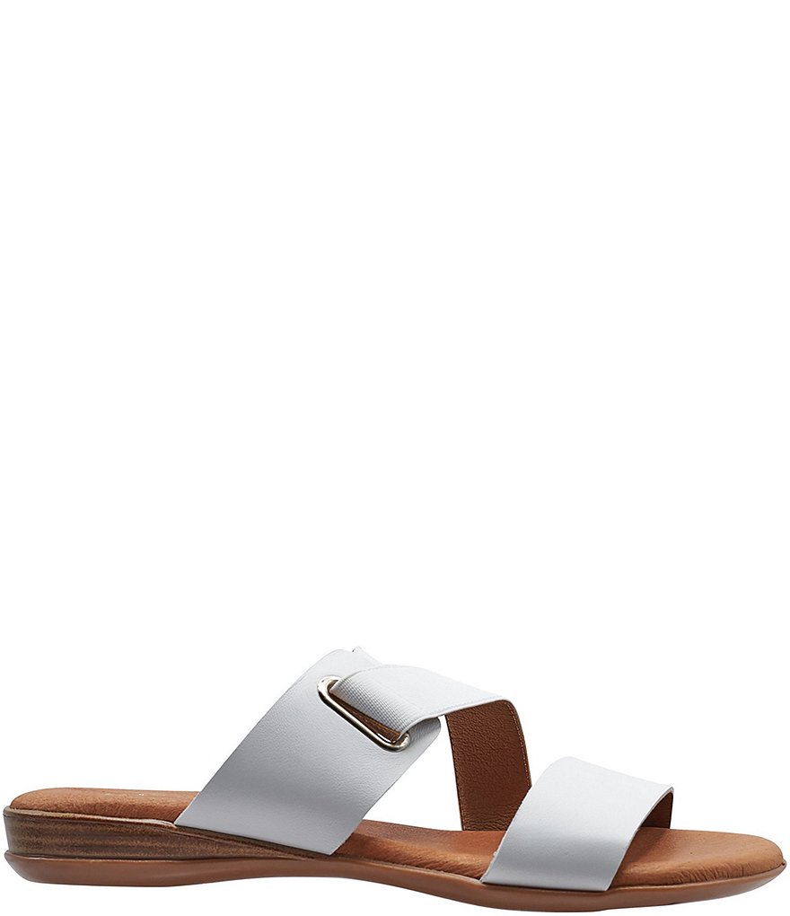 Andre Assous Alima Featherweights&trade; Leather Elastic Slide Sandals