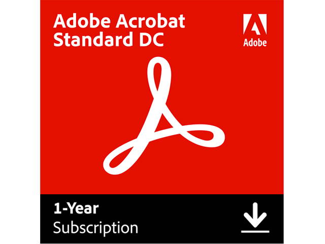 Adobe Acrobat Pro DC for Windows & Mac - Digital Membership [Prepaid 1 Year]