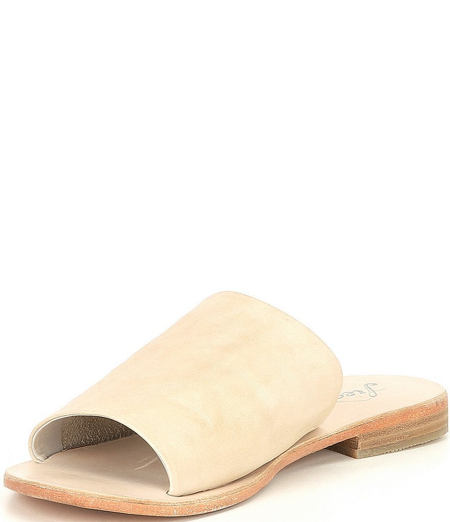 Free People Vicente Leather Slide Sandals