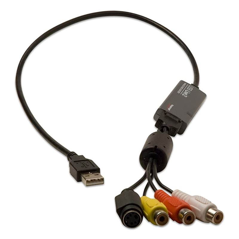 610 USB-Live 2 Analog Video Digitizer and Video Capture Device Black/White