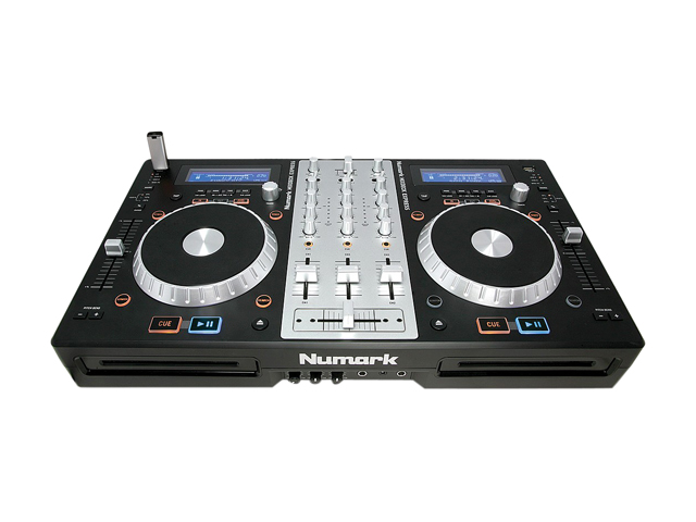 Numark Mixdeck Express DJ Controller with CD/USB DJ Software Computer Controller & I/O Package