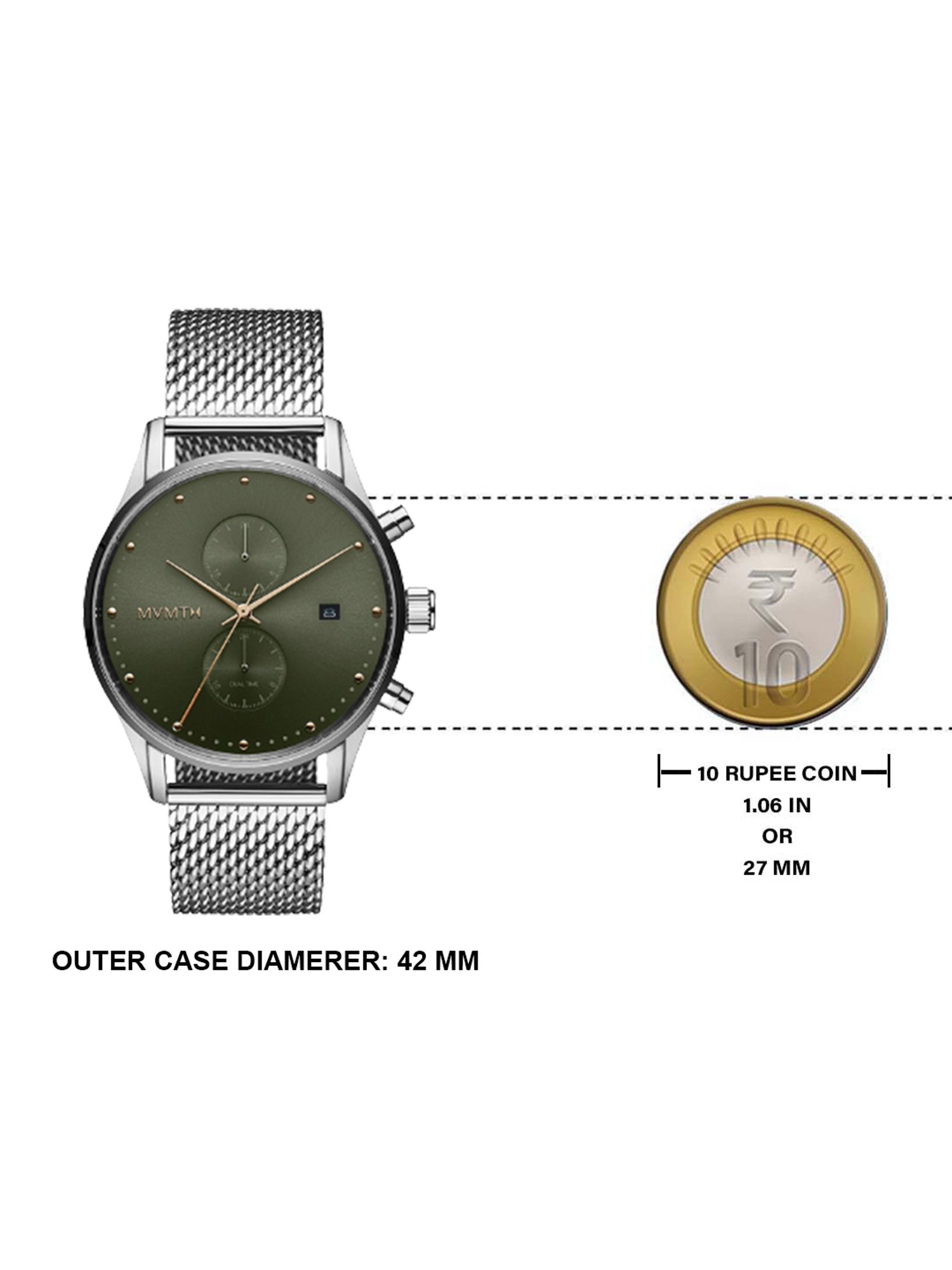 MVMT 28000191-D Voyager Chronograph Watch for Men