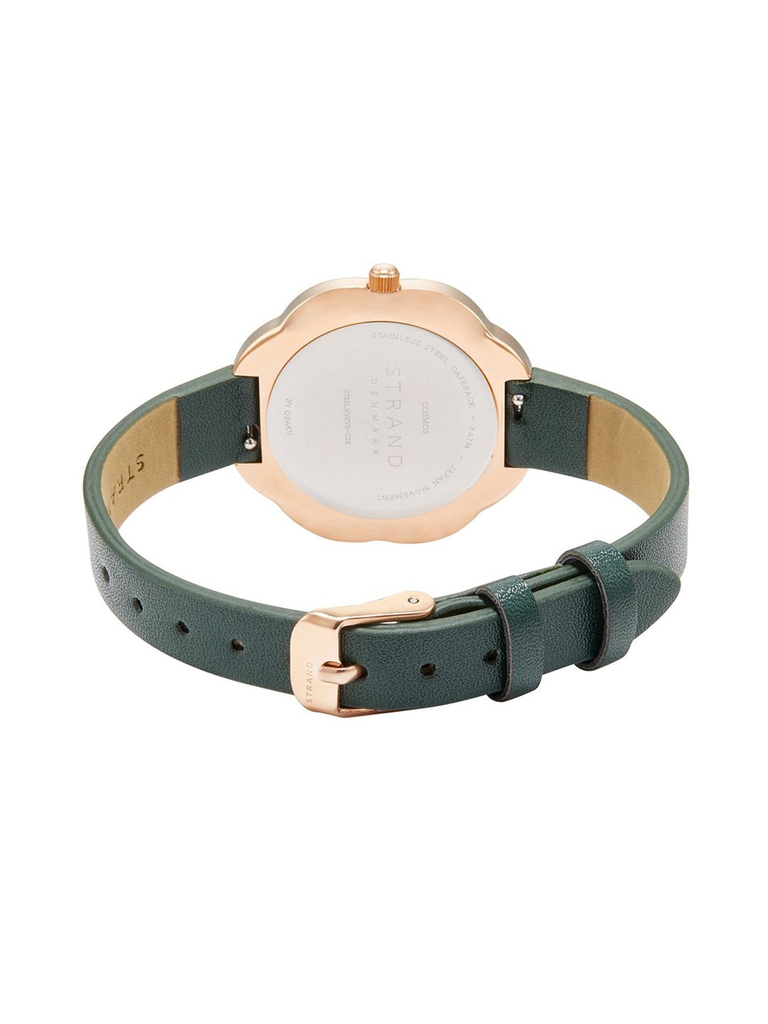 Strand By Obaku S735LXVEVE-CSE Cosmos Moss Analog Watch for Women