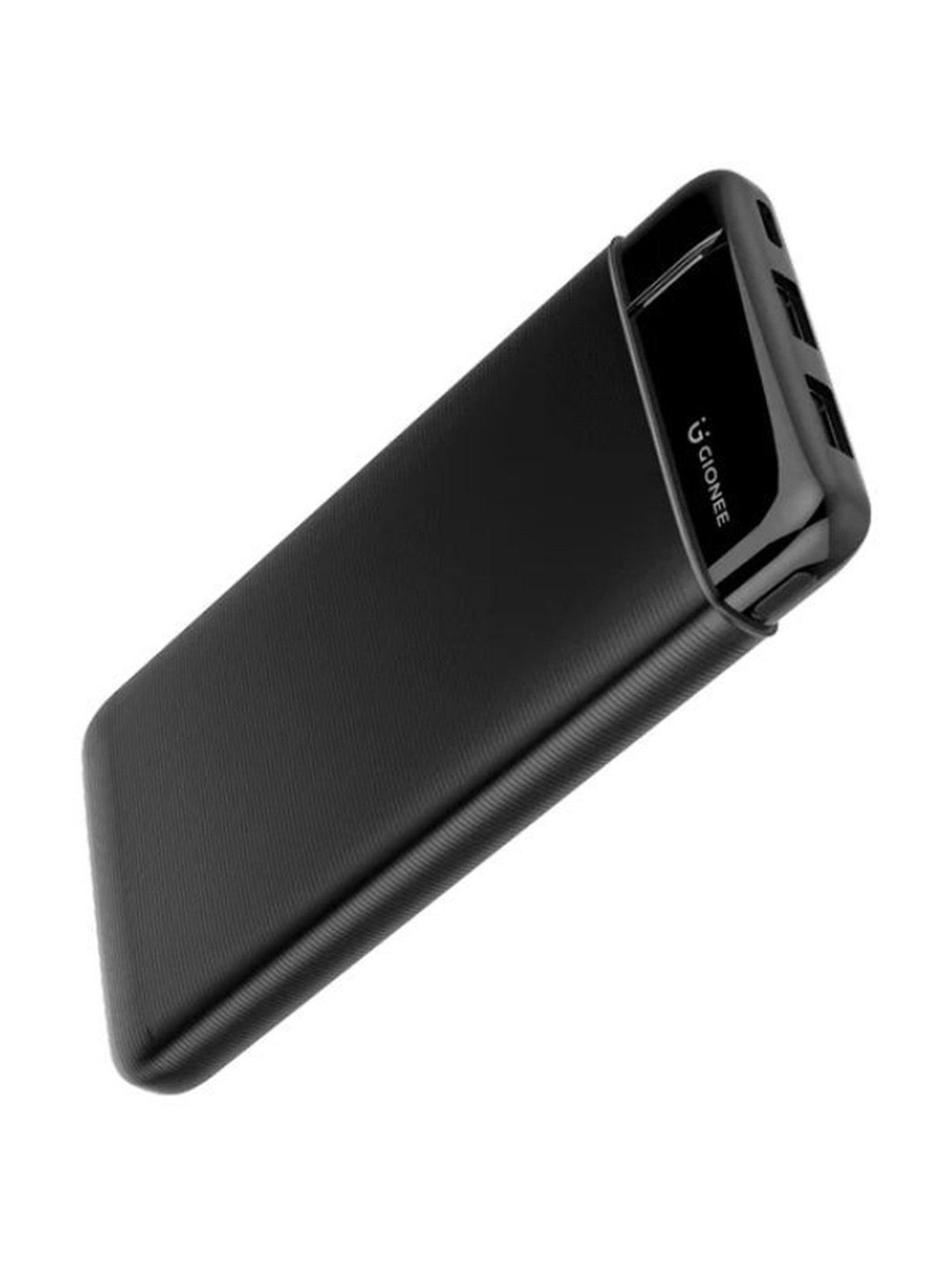 Gionee PB20K2D 20000 mAh Power Bank with Power Indicator, Dual USB Port (Black)