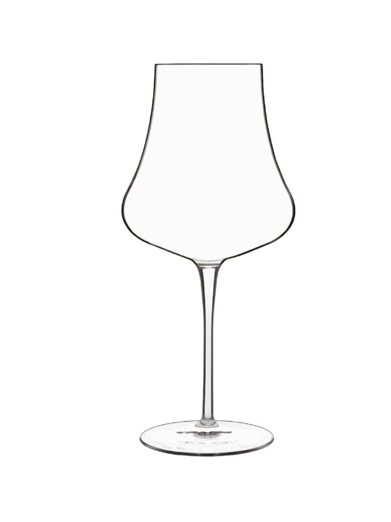 LUIGI BORMIOLI Tentazioni Chardonnay Transparent & Golden Glass Wine Tumbler (0.473 L) - Set of 6