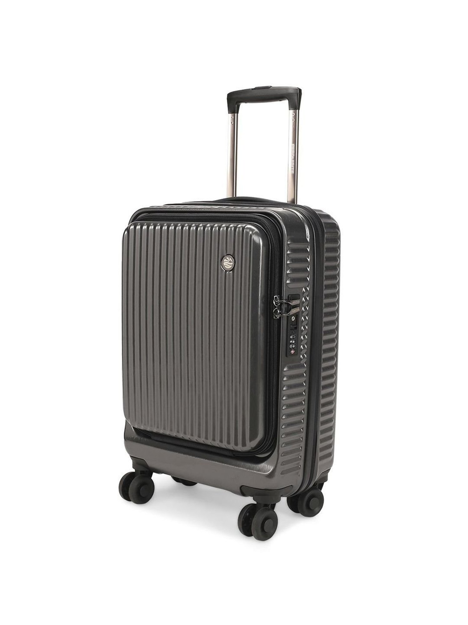 Perquisite Y2K Luxe Range Dark Grey Hard 20" Cabin Luggage