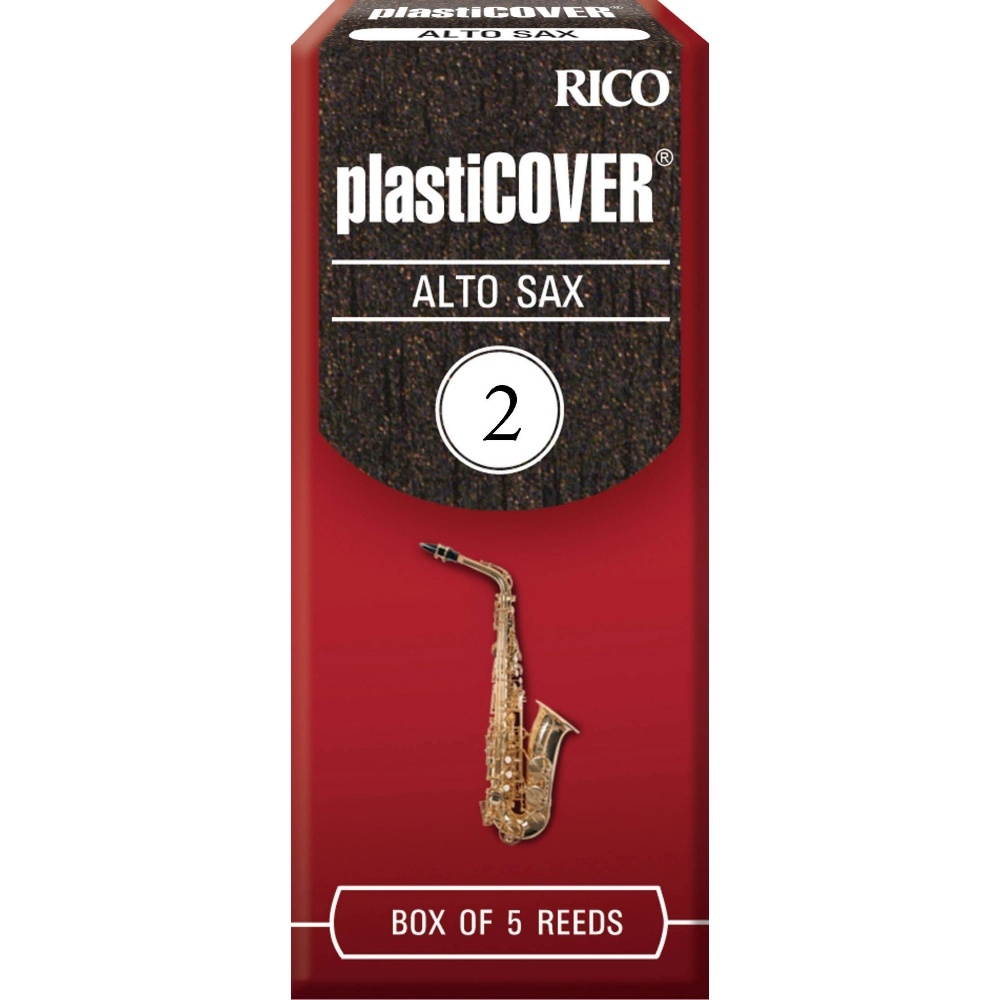 Rico Plasticover Alto Saxophone #2 Reeds (5 to a box)