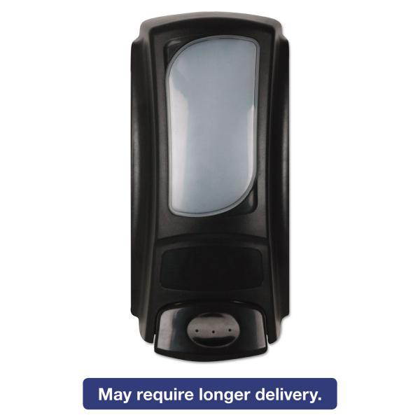Dial - 98592 - Eco-Smart Amenity Dispenser for 15oz Refills, 3.875x3.25x7.875, Black, Plastic, 6/Ct