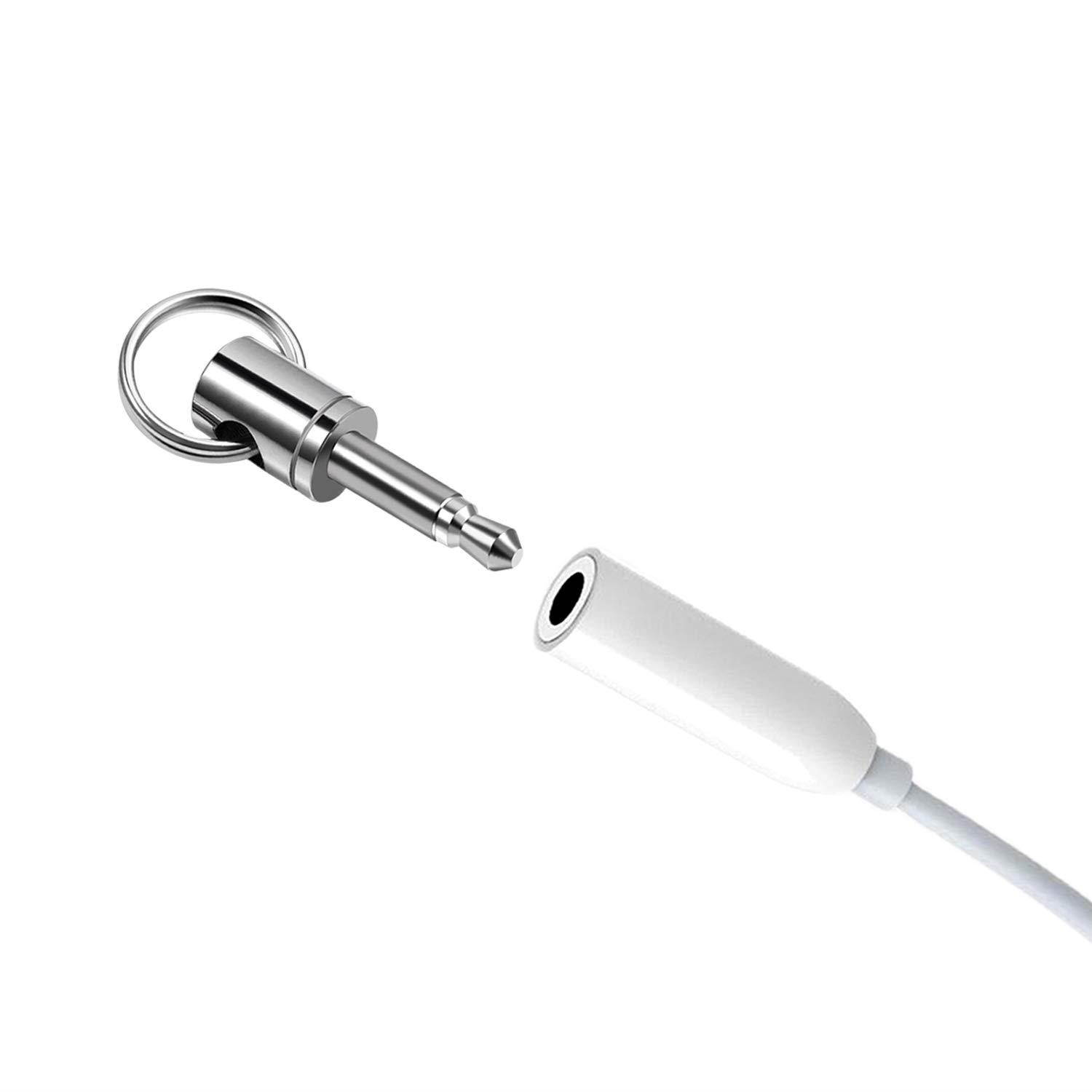 KiWiBiRD -Adapter Holder, Compatible with USB Type-C  Earphone Extension for Google 2/2XL, Moto Z/Z2