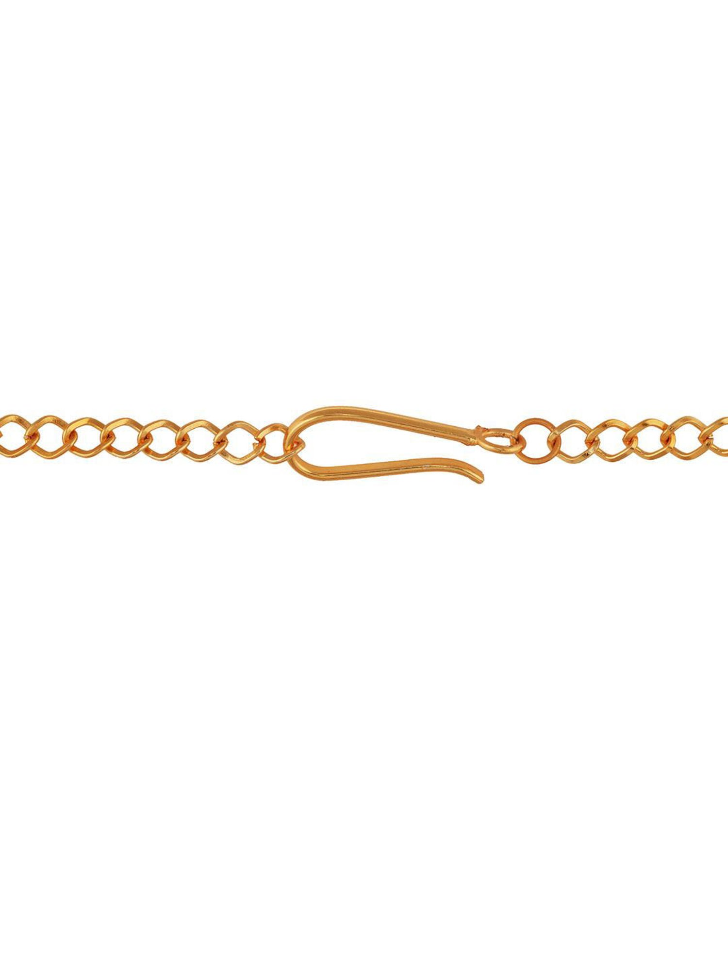 Saraf Rs Jewellery Gold Plated Beaded Kamarbandh