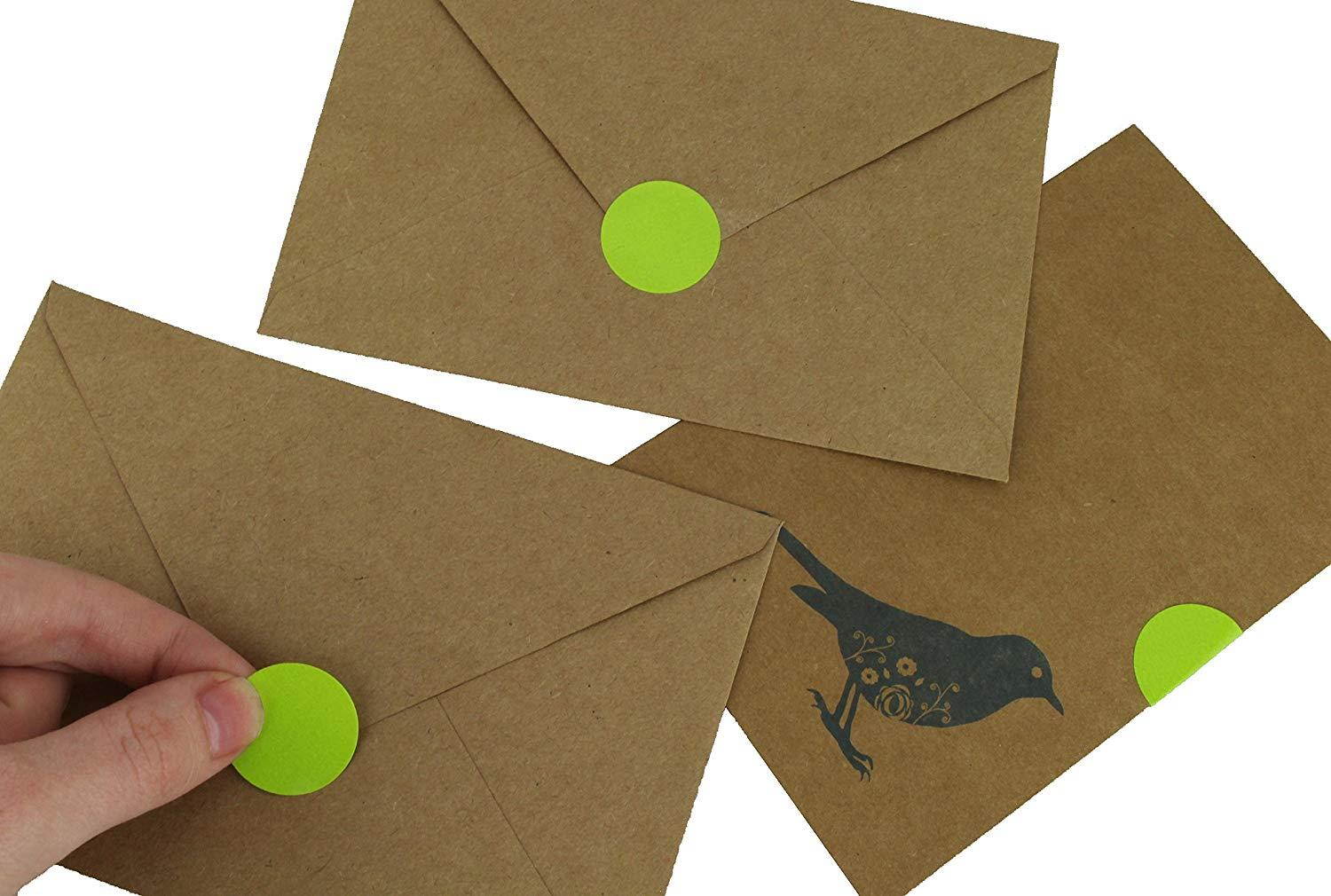 ChromaLabel 1 inch Color-Code Dot Labels | 1,000/Dispenser Box (Charteuse)