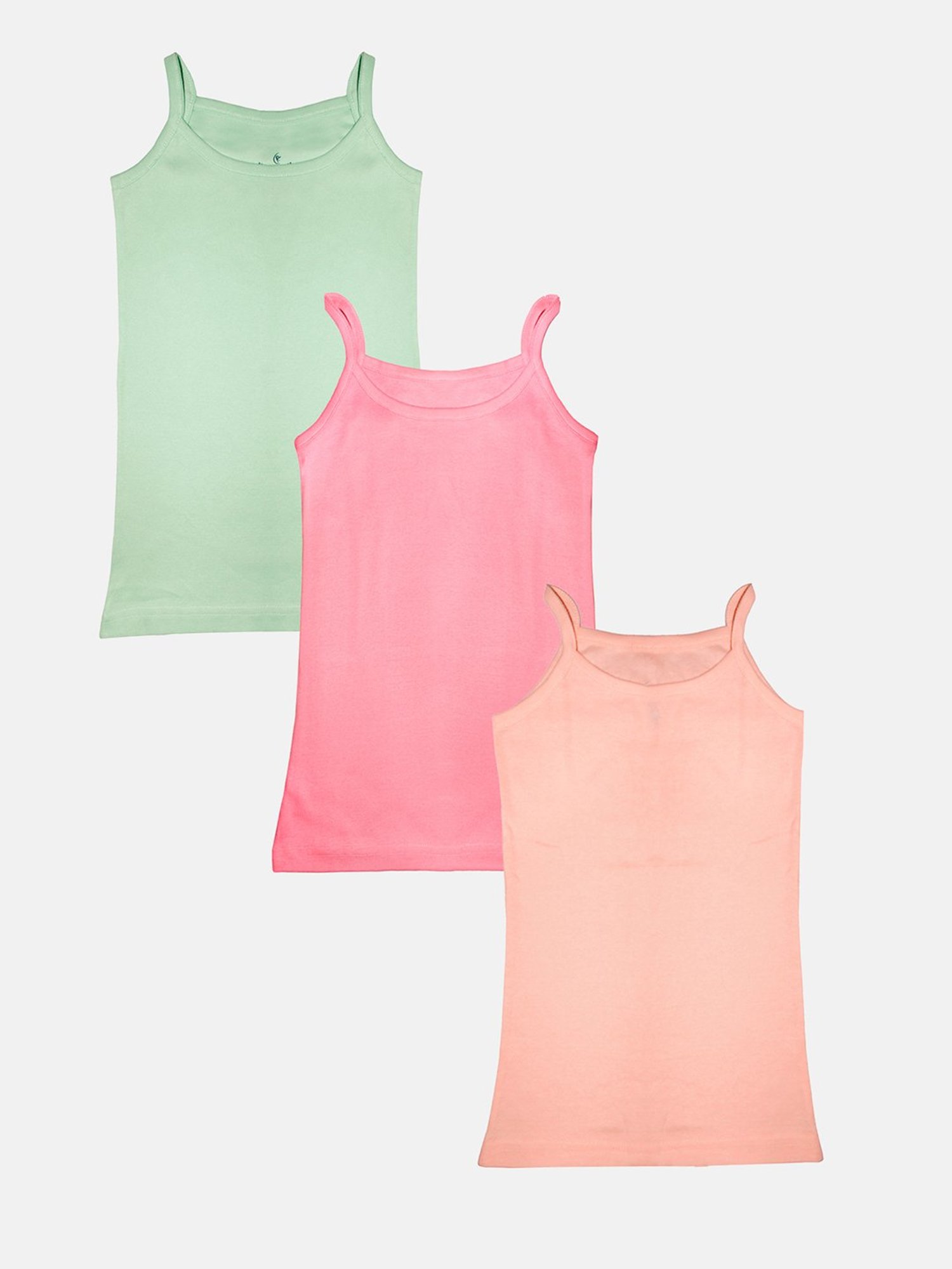 Y&F Kids by Westside White Camisole - (Pack of 3)