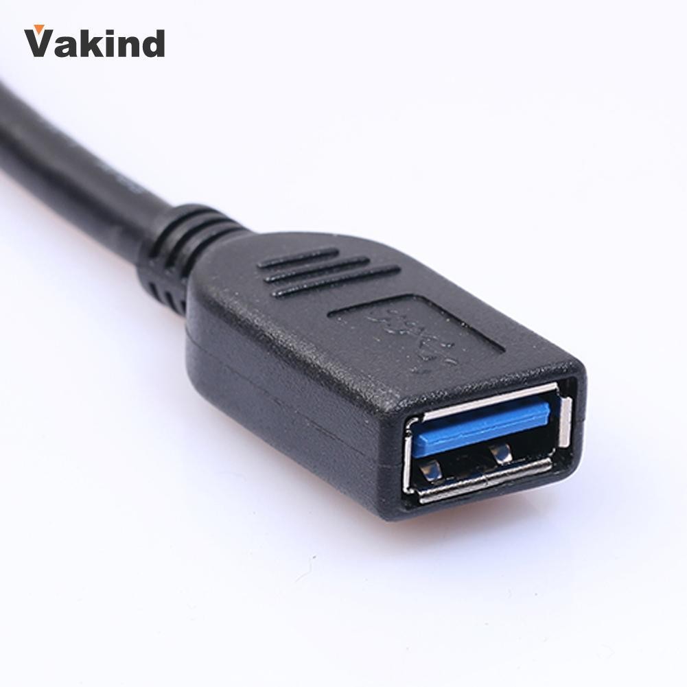 Portable 13 inch USB 3.0 Port Type A Male to Female Extension Cable Thick Shielding Cable For Electro-magnetic For PC