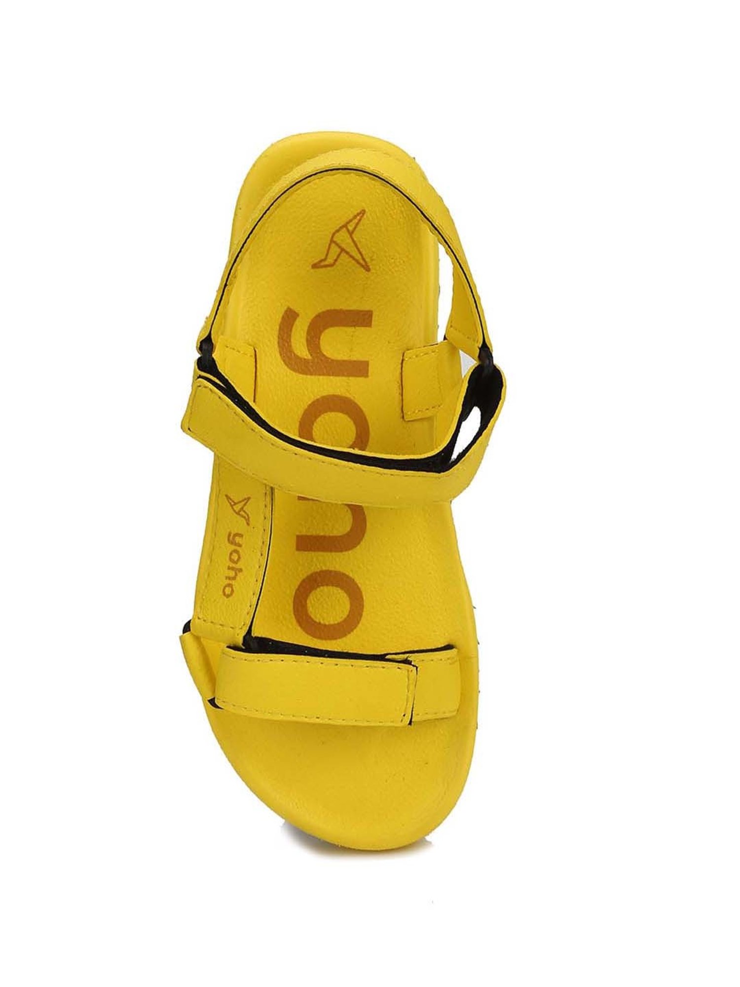 Yoho Women's Yellow Floater Sandals