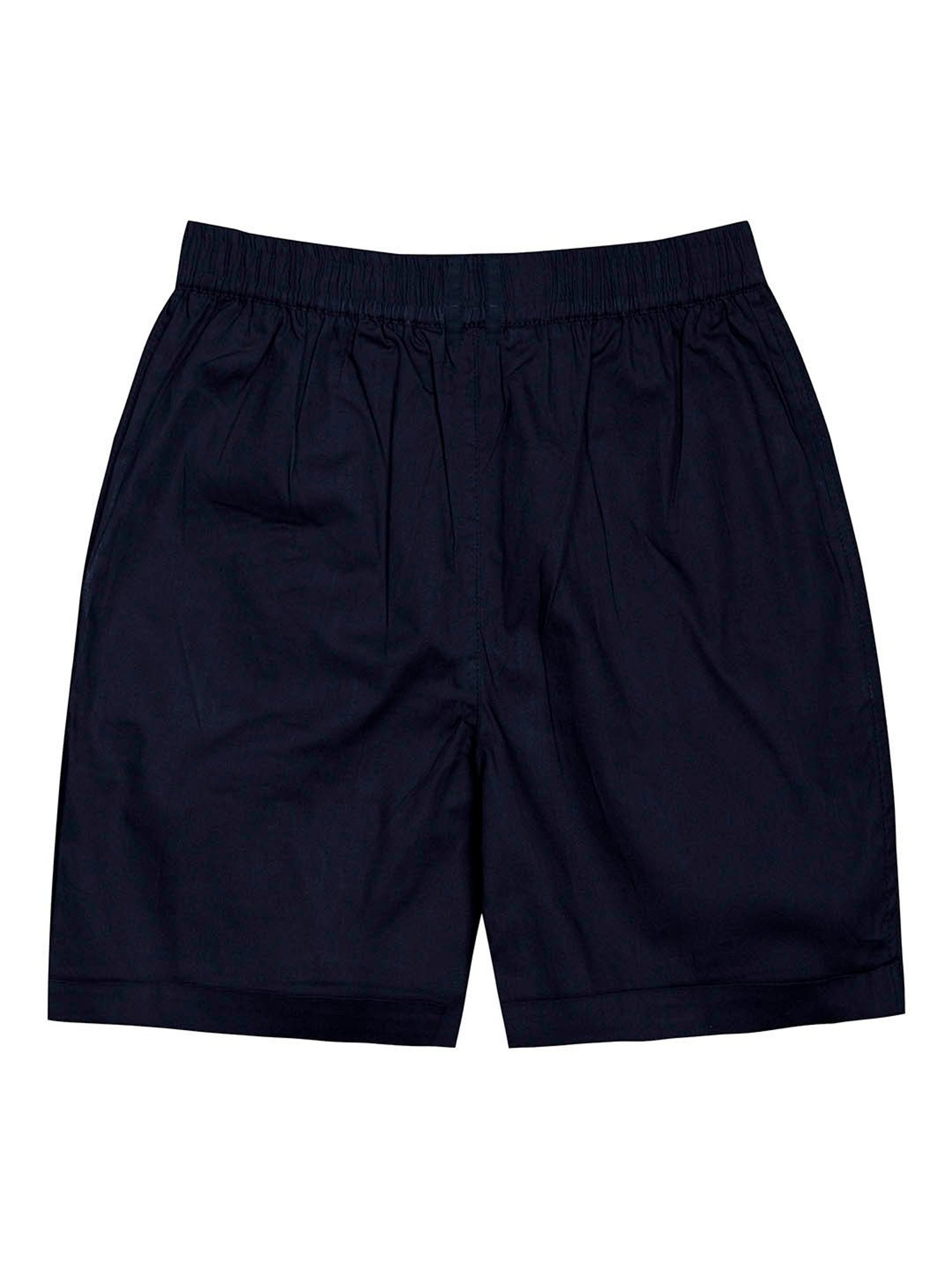 Budding Bees Kids Navy Solid Shorts