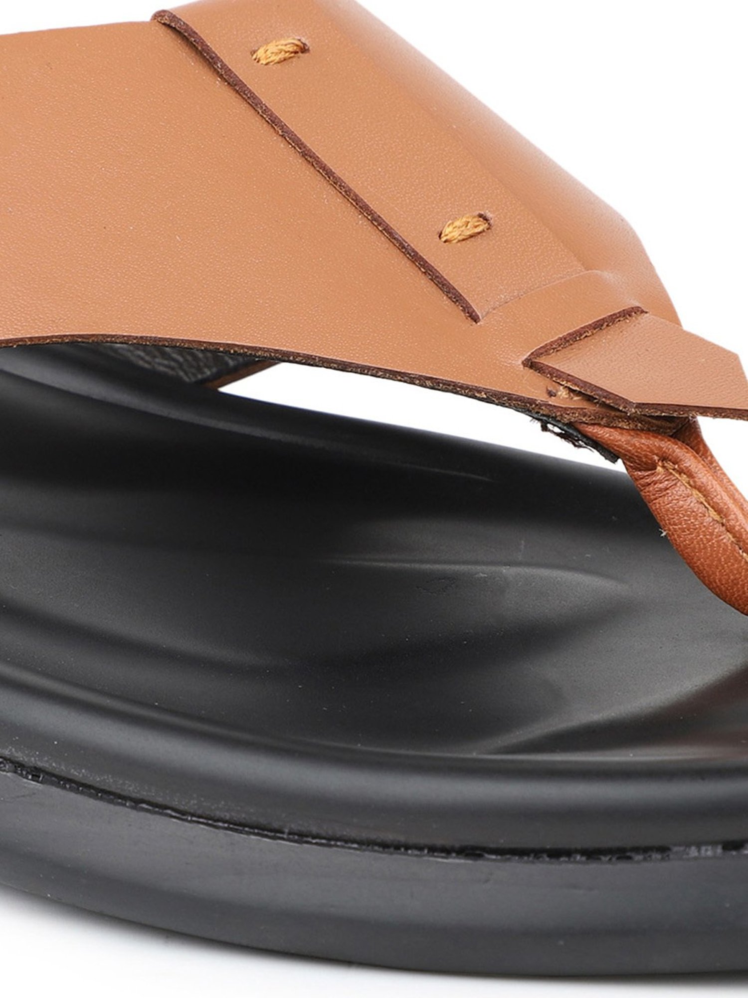 Atesber by Inc.5 Men's Tan Thong Sandals