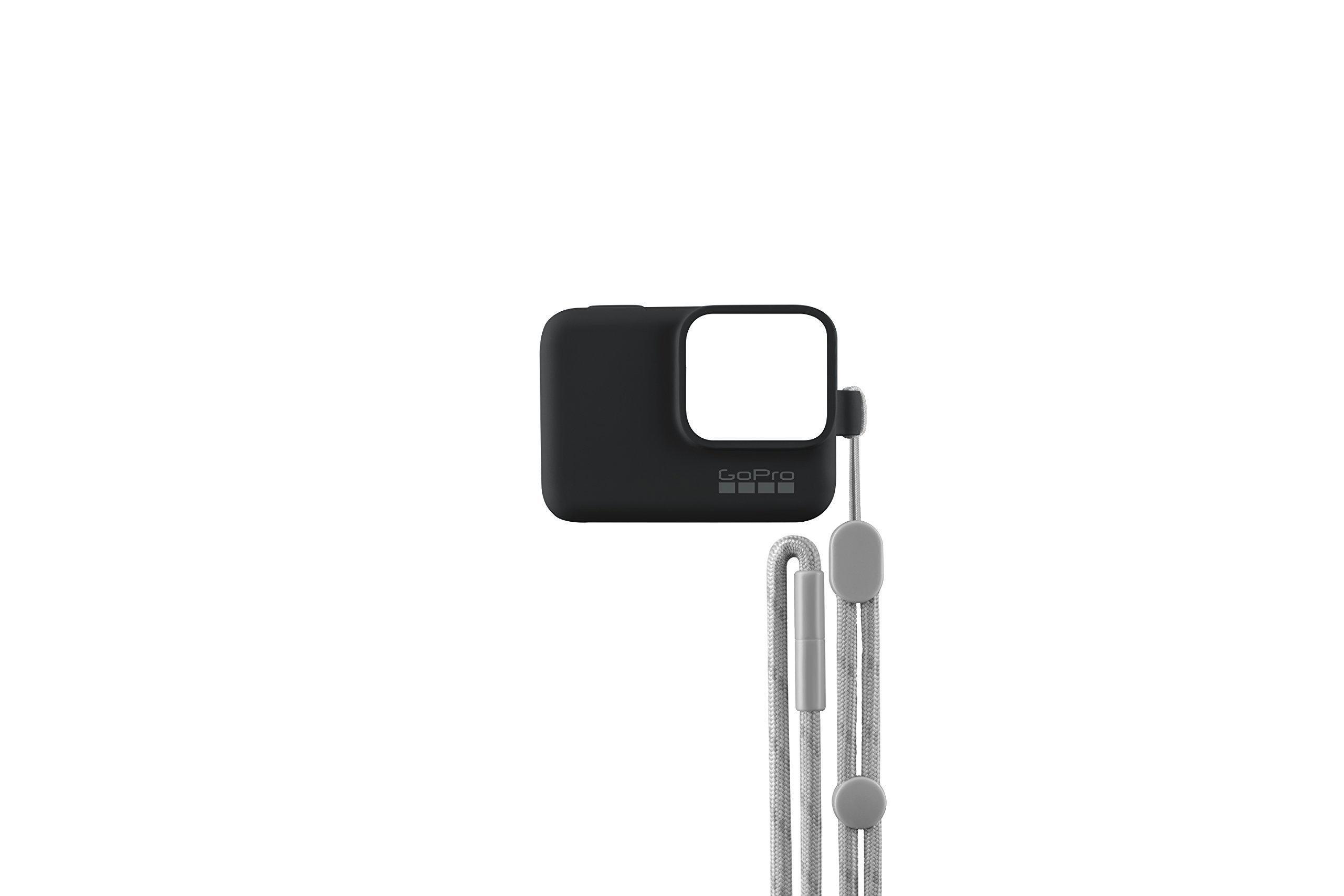 GoPro Sleeve & Lanyard for HERO6 Black, HERO5 Black & HERO (2018) Cameras, Black