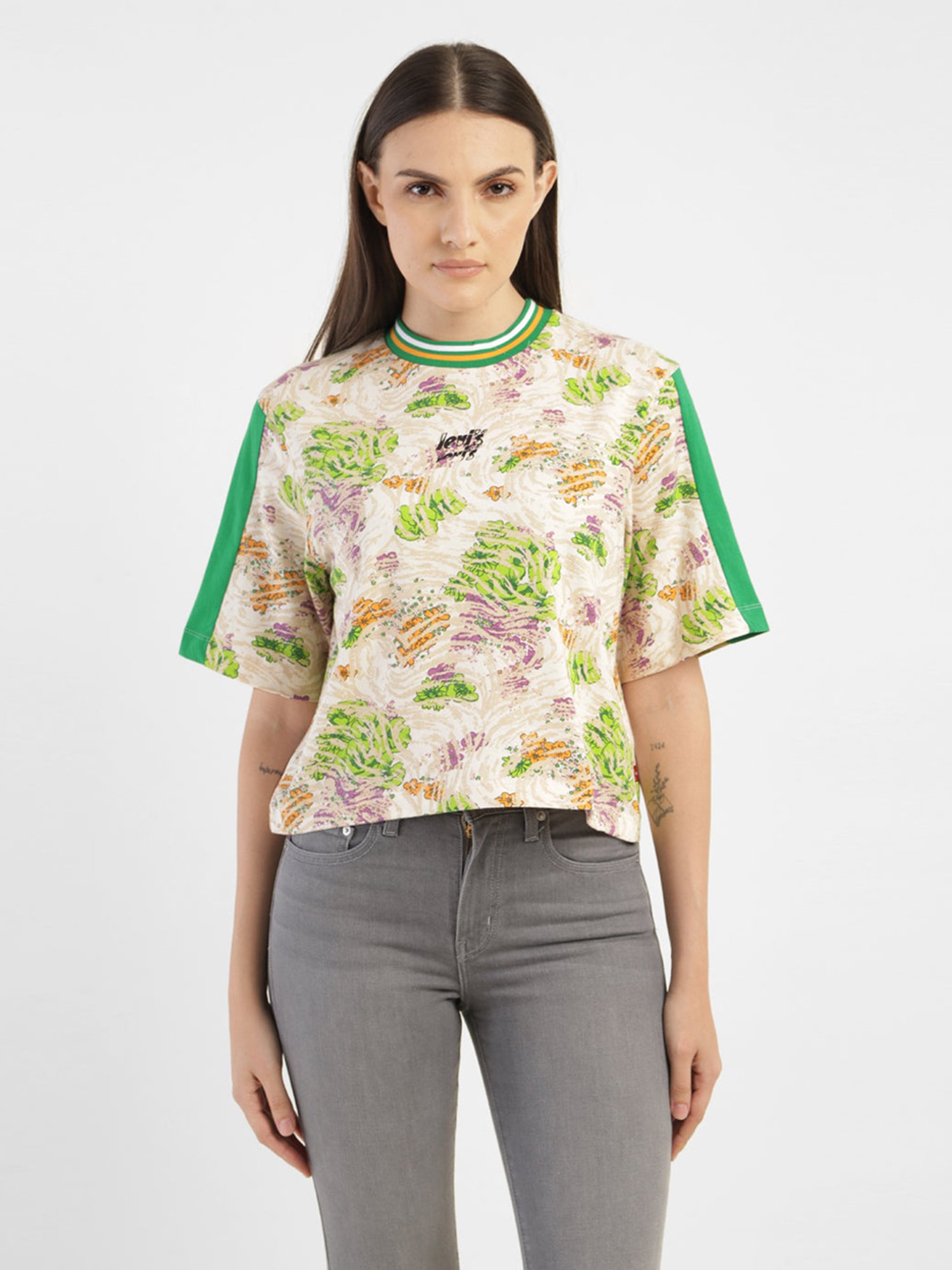 Levi's Multicolor Cotton Printed T-Shirt