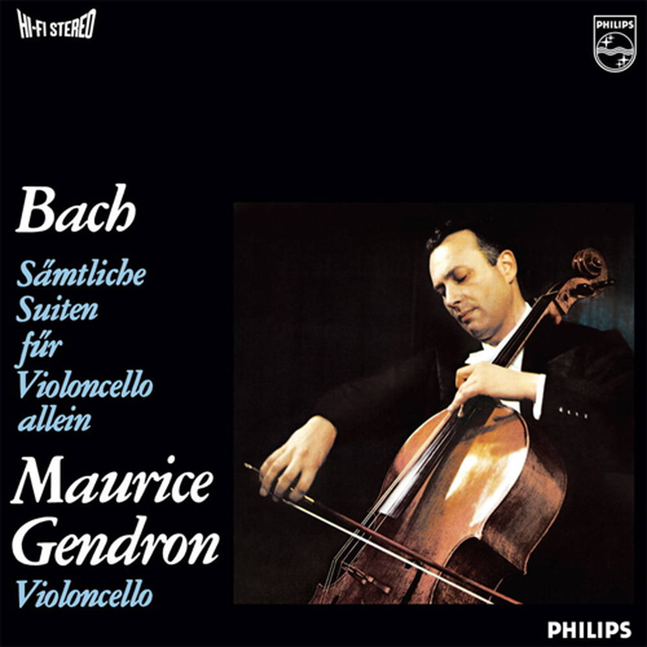 Bach Samtliche Suiten fur Violoncello Allein (The 6 Cello Suites) 180g Import 3LP Box Set (Vinyl)