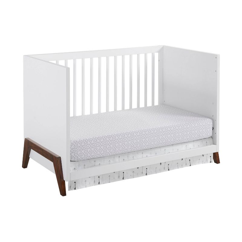 Oxford Baby Mari 3-in-1 Island Crib - White/Brown