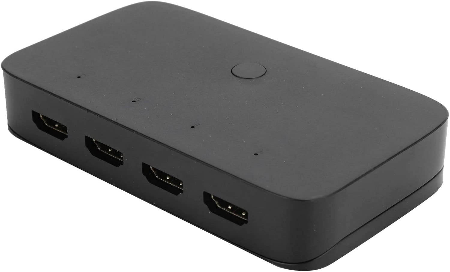 PUSOKEI KVM HDMI USB Switch,4 Port Computer 4-in-1-out 4K HD USB HDMI KVM Switcher Box, Supports 4K (3840x2160), HDMI 1.4, HUB, U?Disk