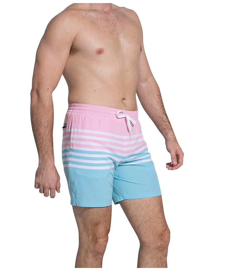 Polo Ralph Lauren Traveler Solid Blue 5 3/4#double; Inseam Swim Trunks