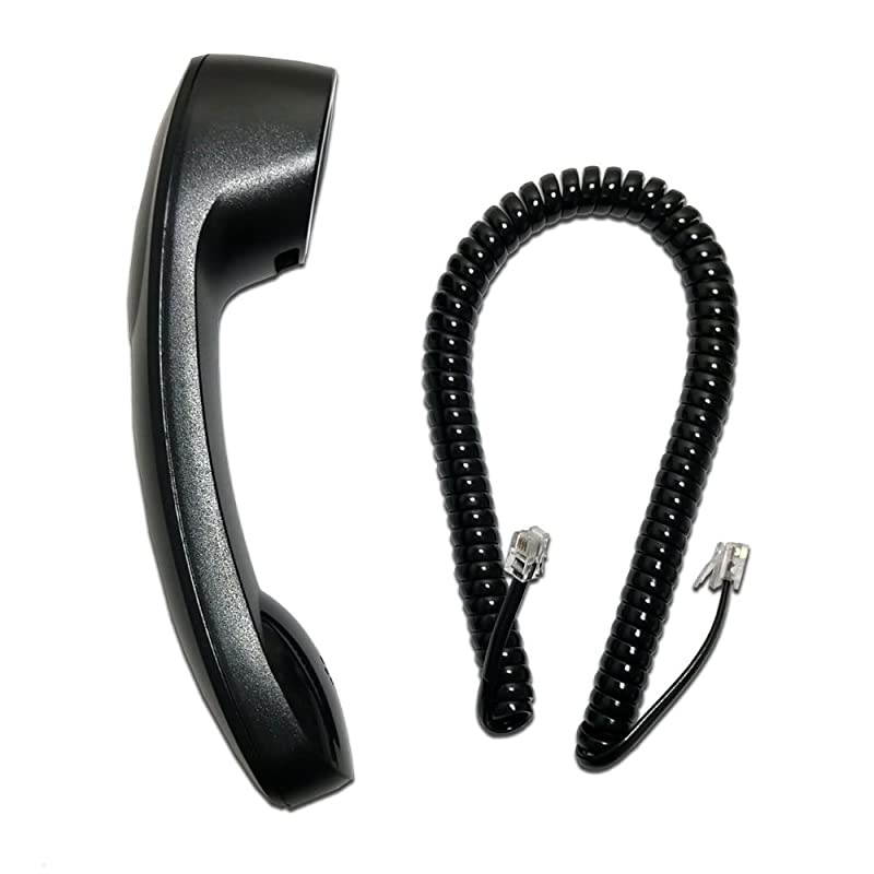 Partner Generation 2 Compatible Handset Black with Curly Cord