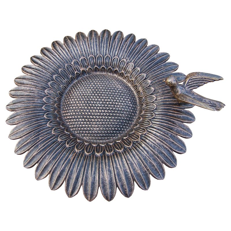 34" Aluminum Oakland Living Birdbath