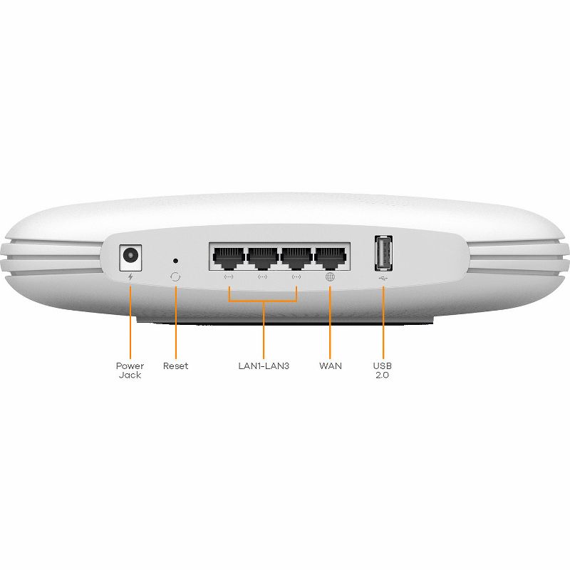 ZyXEL Multy X IEEE 802.11ac Ethernet Wireless Router - 2.40 GHz ISM Band - 5 GHz UNII Band - 9 x Antenna(9 x Internal) - 375 MB/s Wireless Speed