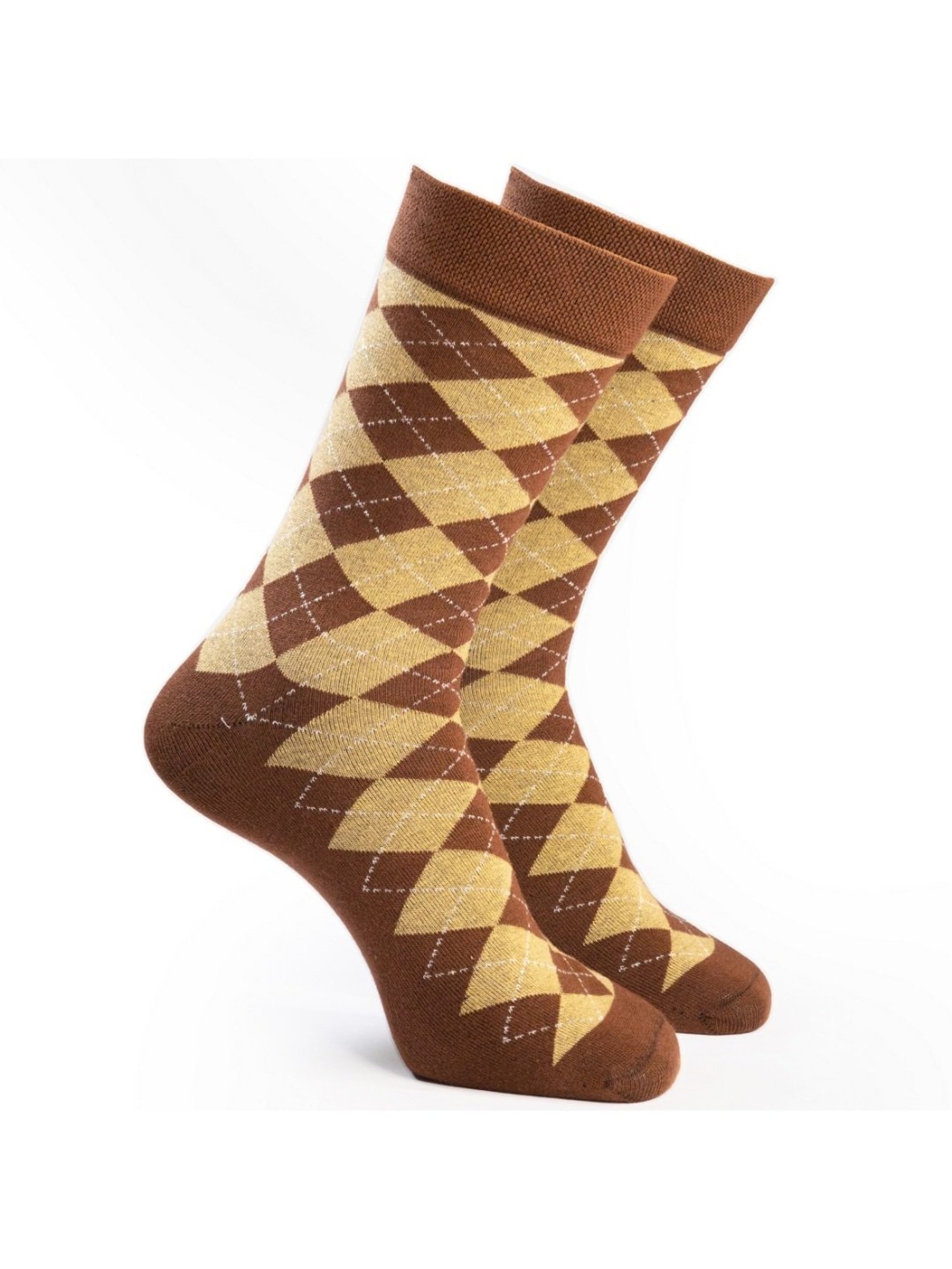 Man Arden Multicolor Checks Socks