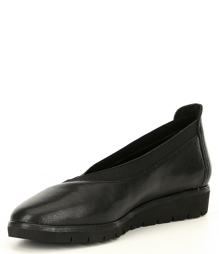 DKNY Eli Leather Logo Hardware Strap Loafers