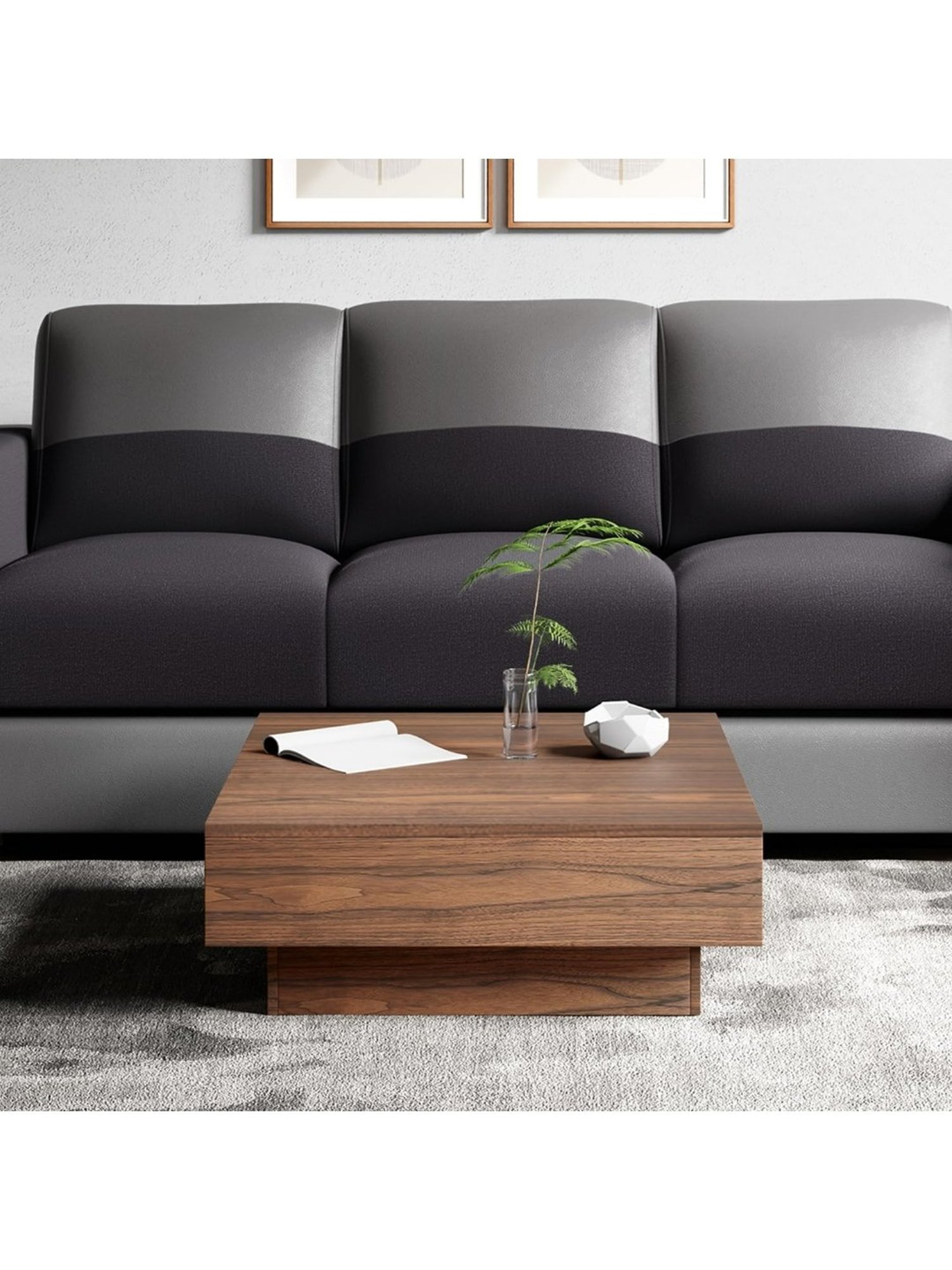Godrej Interio Concord Brown Engineered Wood Coffee Table