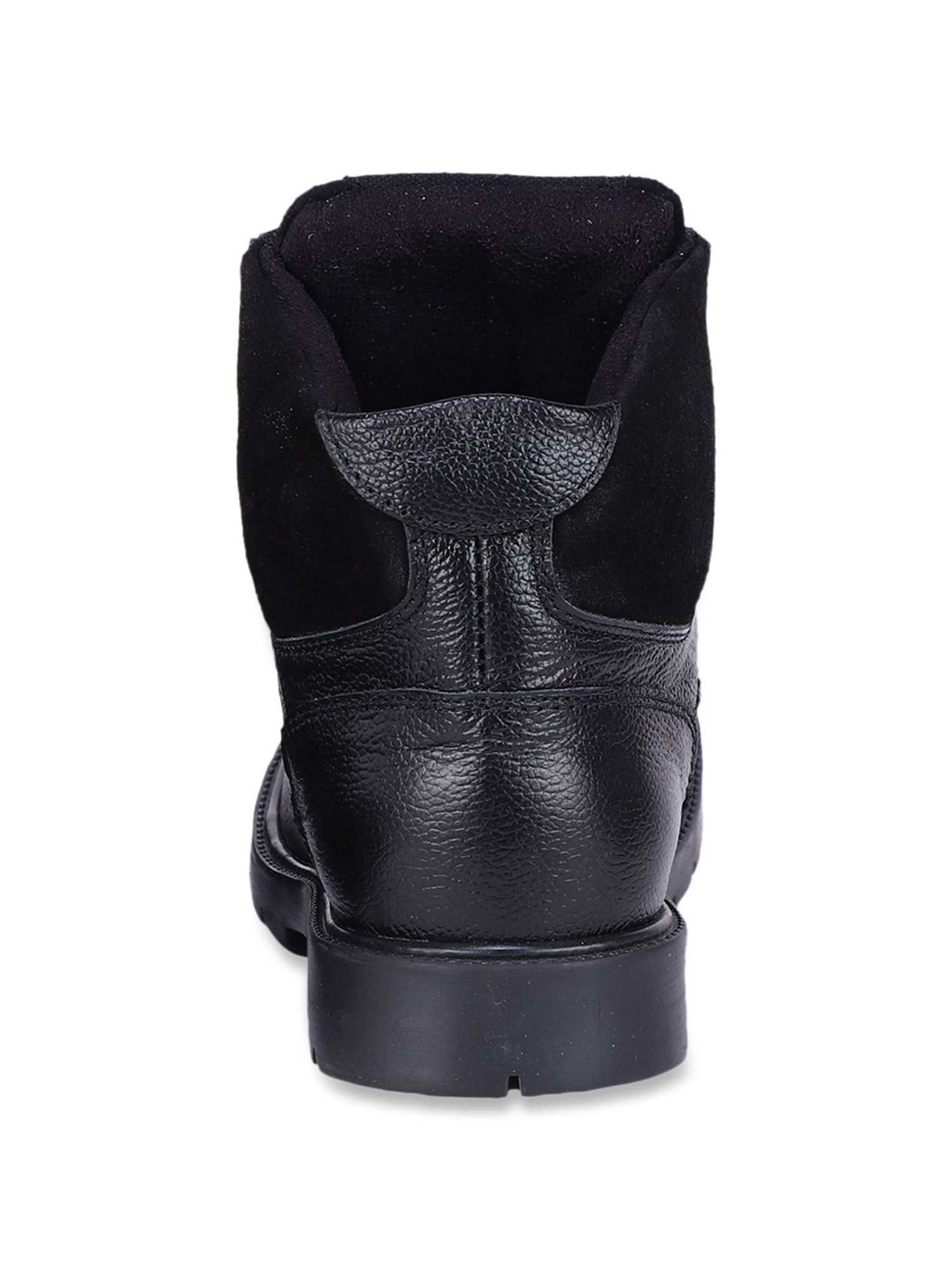 Shences Black Derby Boots