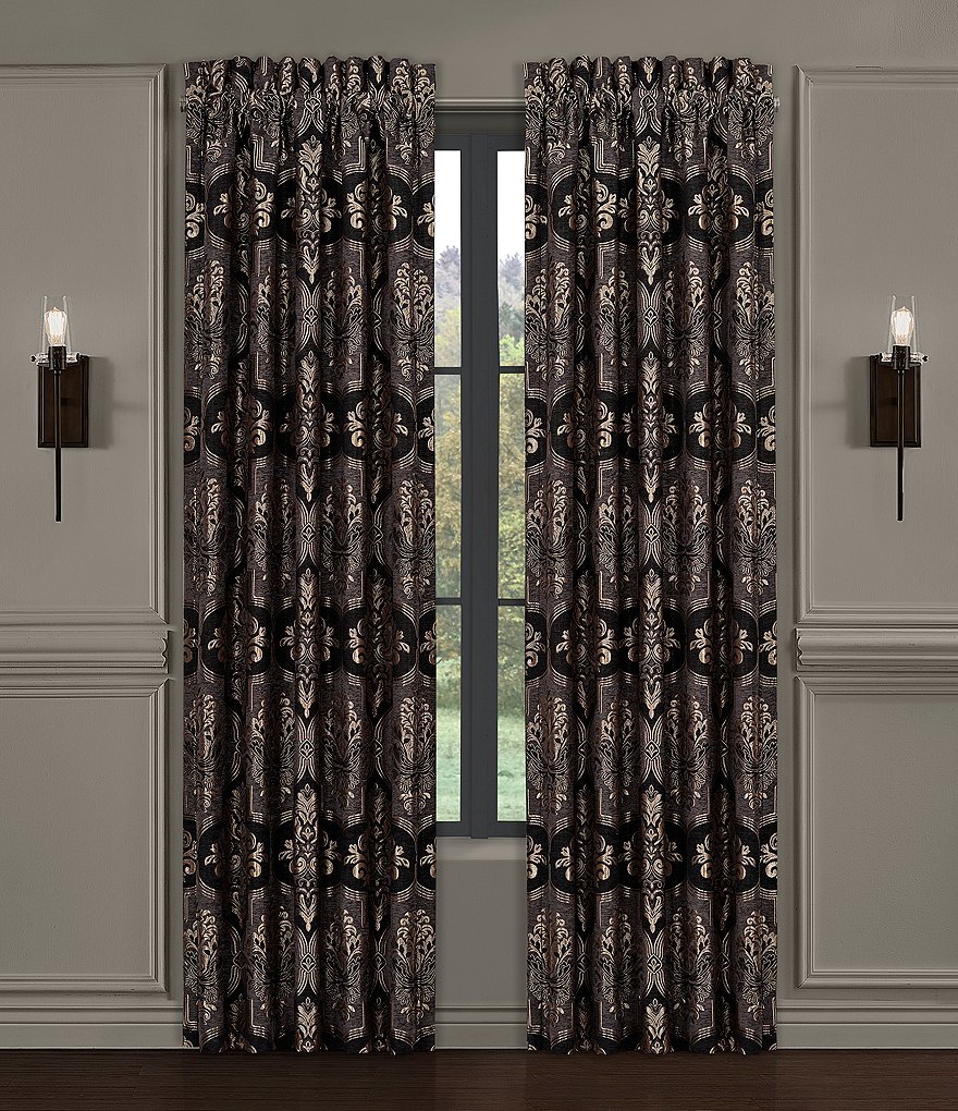 84"x52" Gaultier Blackout Curtain Blue - Beautyrest