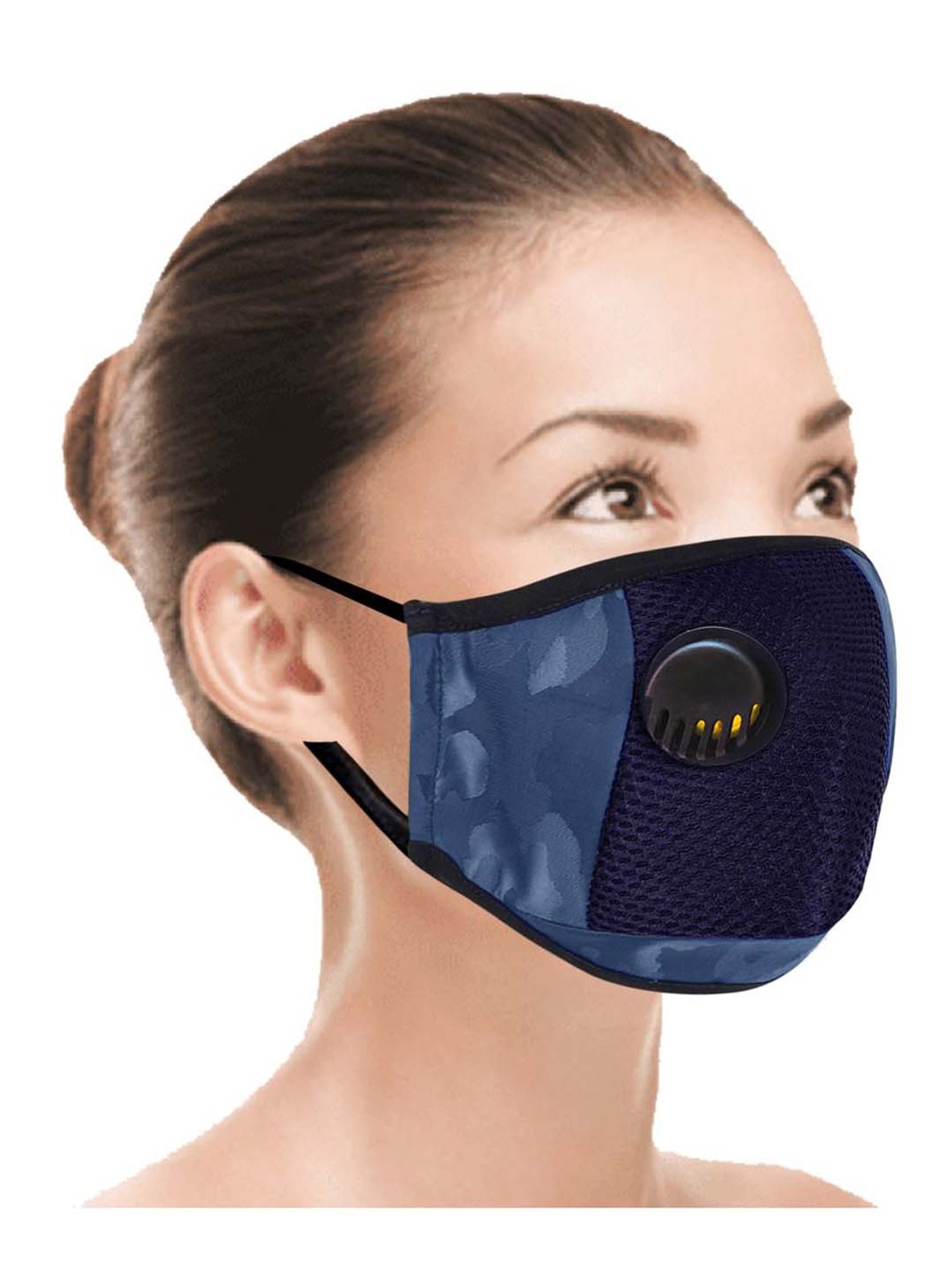 Lioncrown 4 Layered N95 Face Mask with Replaceable Filter Pocket