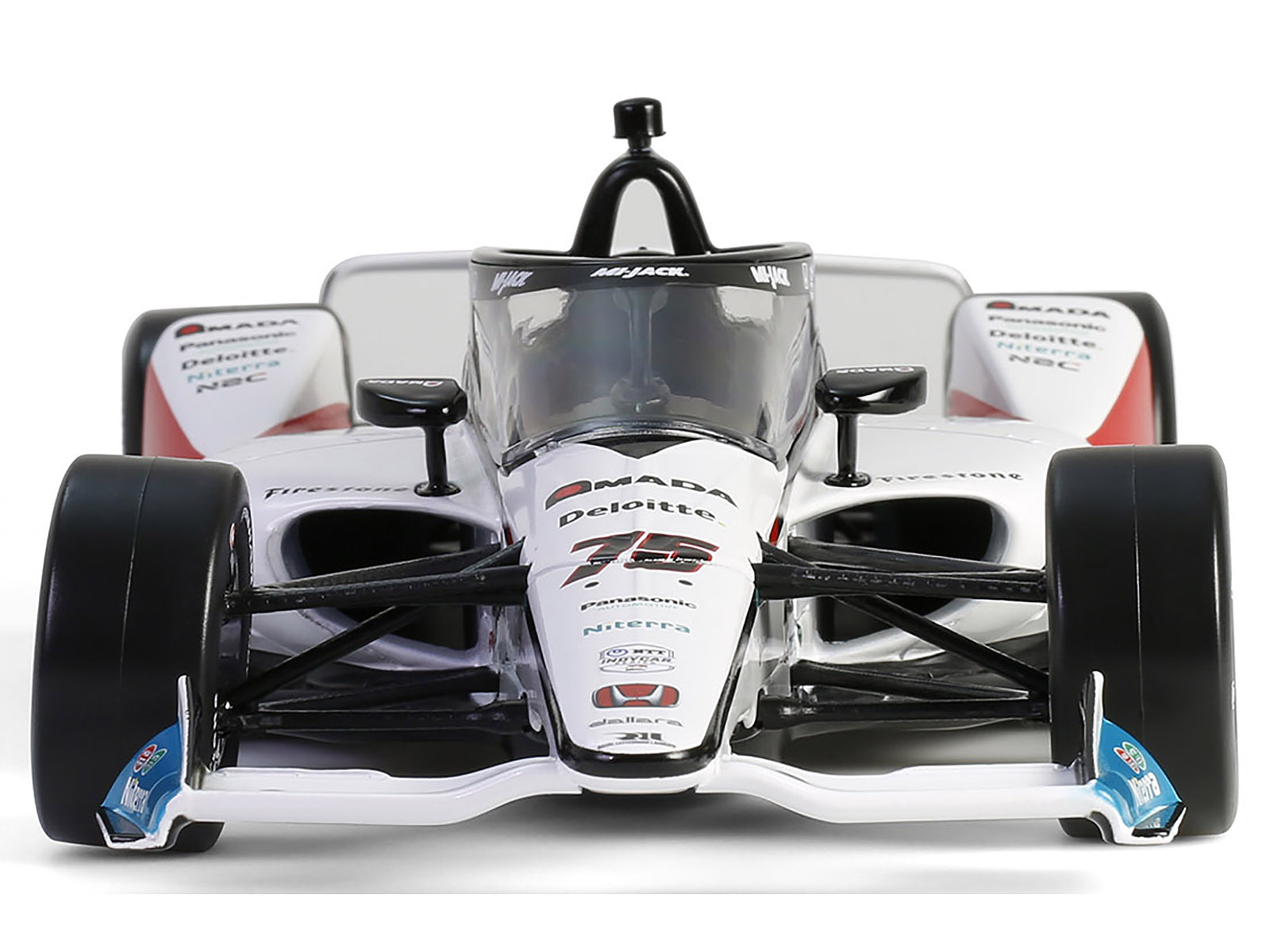 Dallara IndyCar #27 Kyle Kirkwood "AutoNation" Andretti Autosport "NTT IndyCar Series" (2024) 1/18 Diecast Model Car by Greenlight