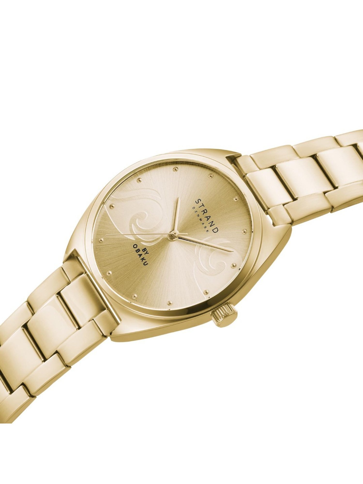 STRAND by Obaku S719LXGGSG Tide Cider Analog Watch for Women