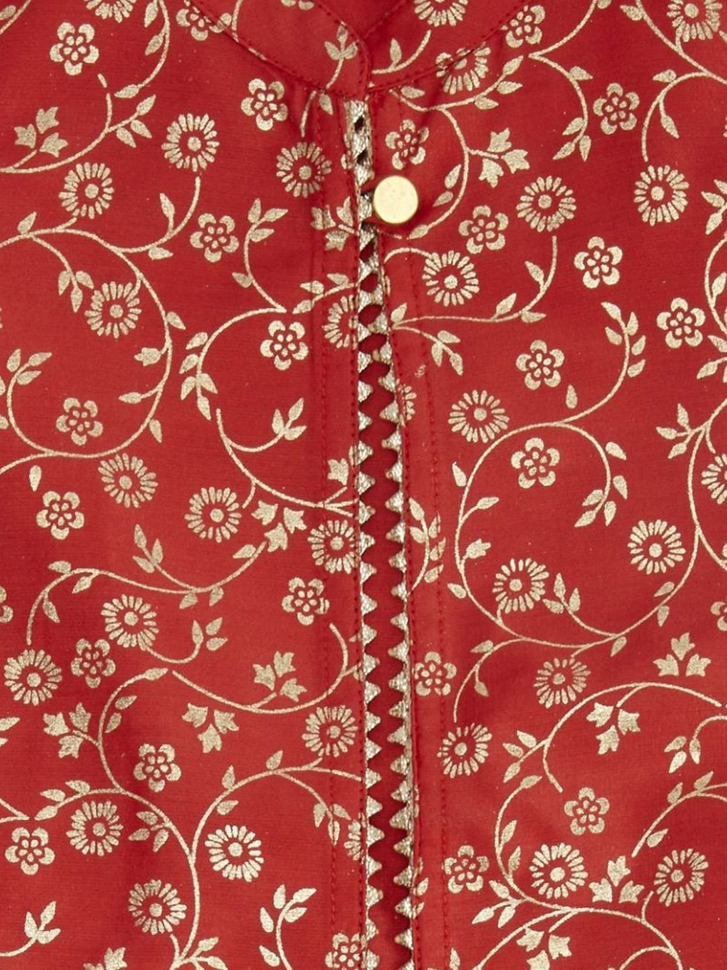 Akkriti by Pantaloons Kids Red Floral Print Dress Set