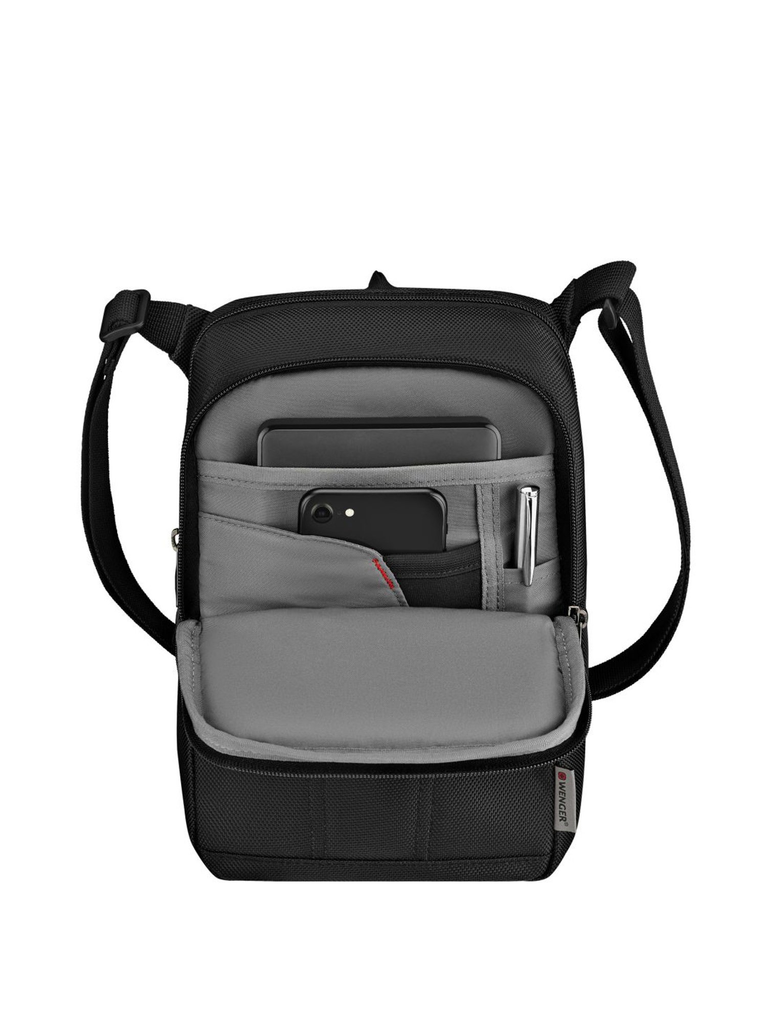 Wenger Black Solid Waist Pouch