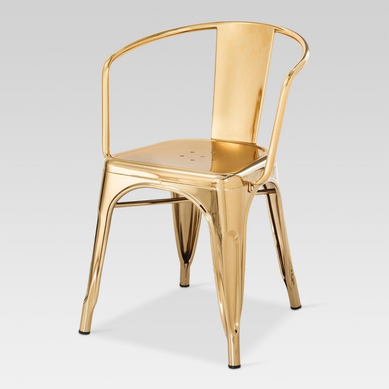 Carlisle Couture Metal Dining Chair Gold - ACEssentials